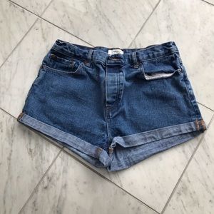 Jean shorts great condition